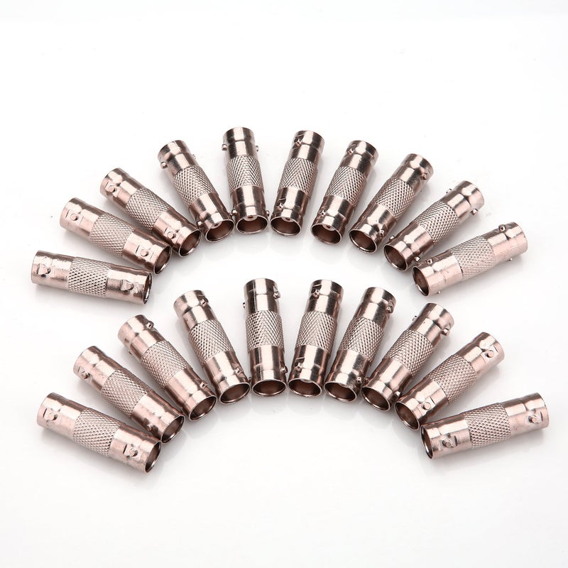 WILDHD 20 Pack BNC Connectors - Barrel & Female to Female Couplers for CCTV Security Cameras - Image 5